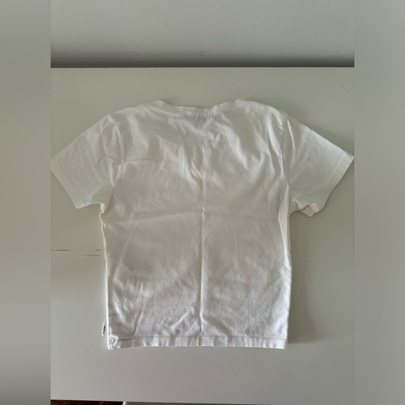 URBAN PLANET CROPPED WHITE TSHIRT SIZE SMALL - Picture 4 of 4